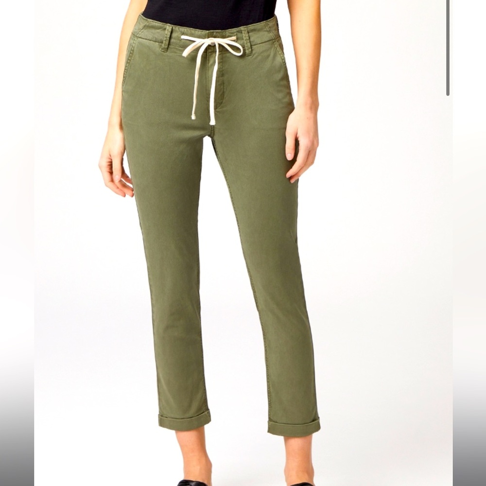 PAIGE Christy Pant - Vintage Coastal Green size 25